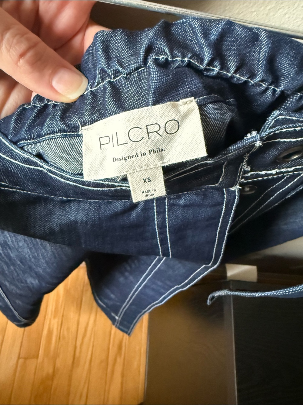 Anthropology pilcro Denim Wrap Skirt - Picture 7 of 8